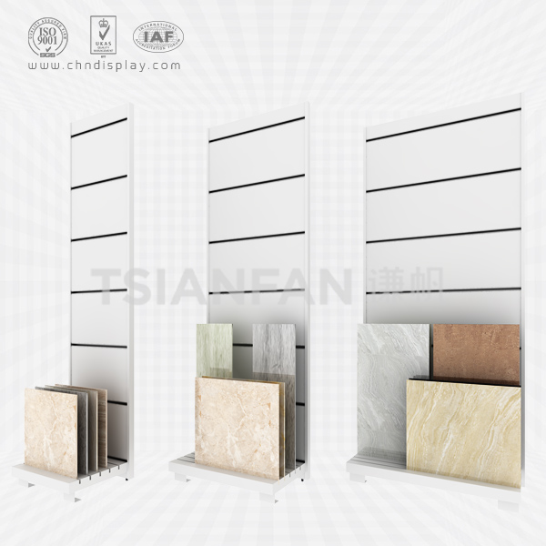 white simple ceramic display rack-e2075