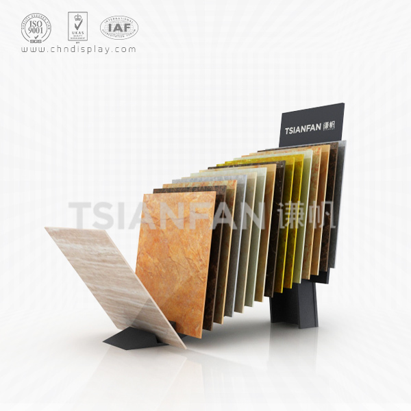 ceramic tile simple store display rack-e2015