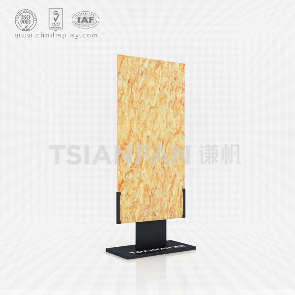 monolithic ceramic tile sample simple display rack-e2017