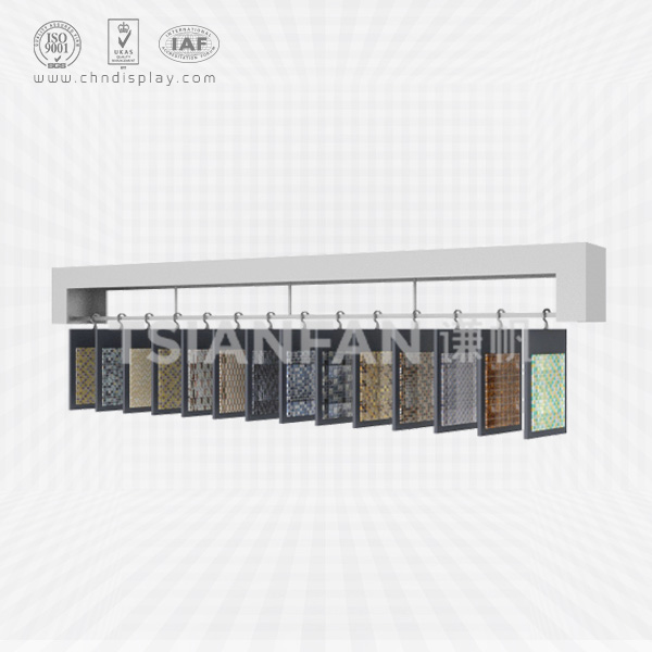 simple mosaic tile display rack, hanging style-e2031