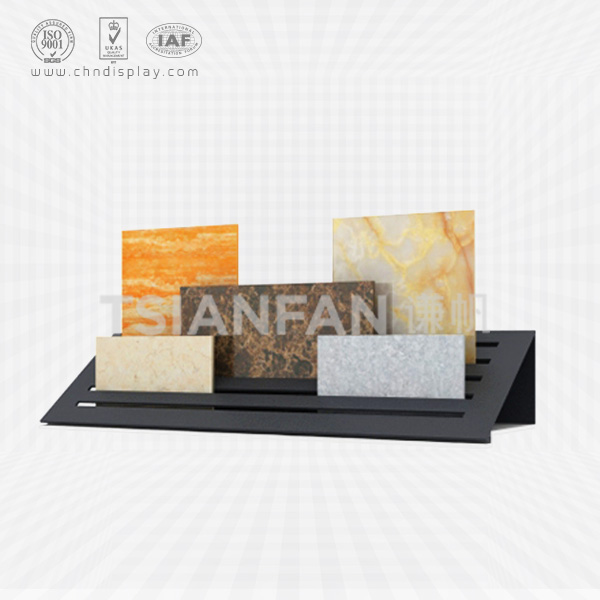 ceramic tile simple table display rack-e2032