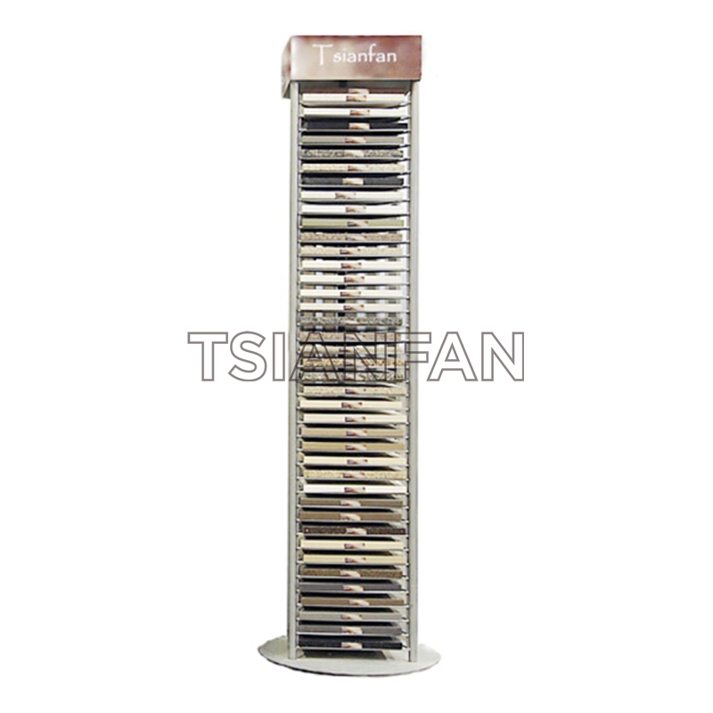 quartz stone trade show sample display stand srl145