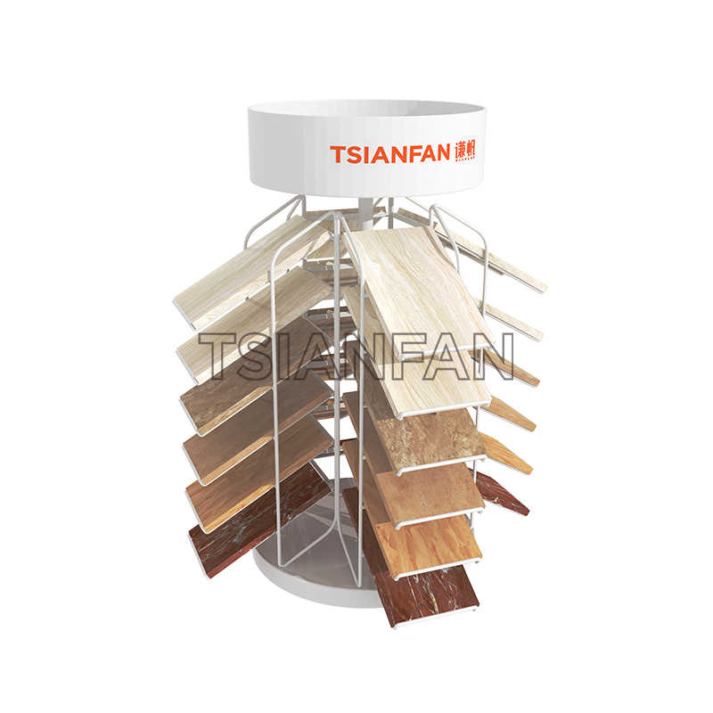 artificial quartz stone samples a-shaped display rack-srt325