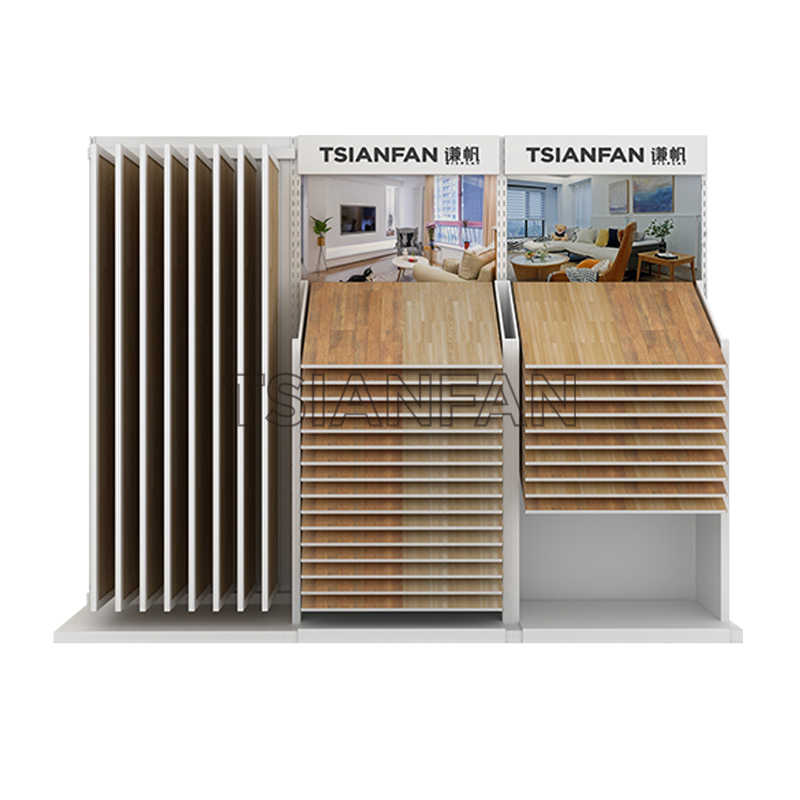 laminate wood flooring display shelf stand-wz904