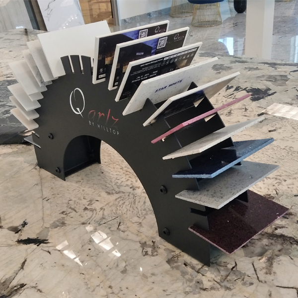 countertop flexible shoulder display stand-e039