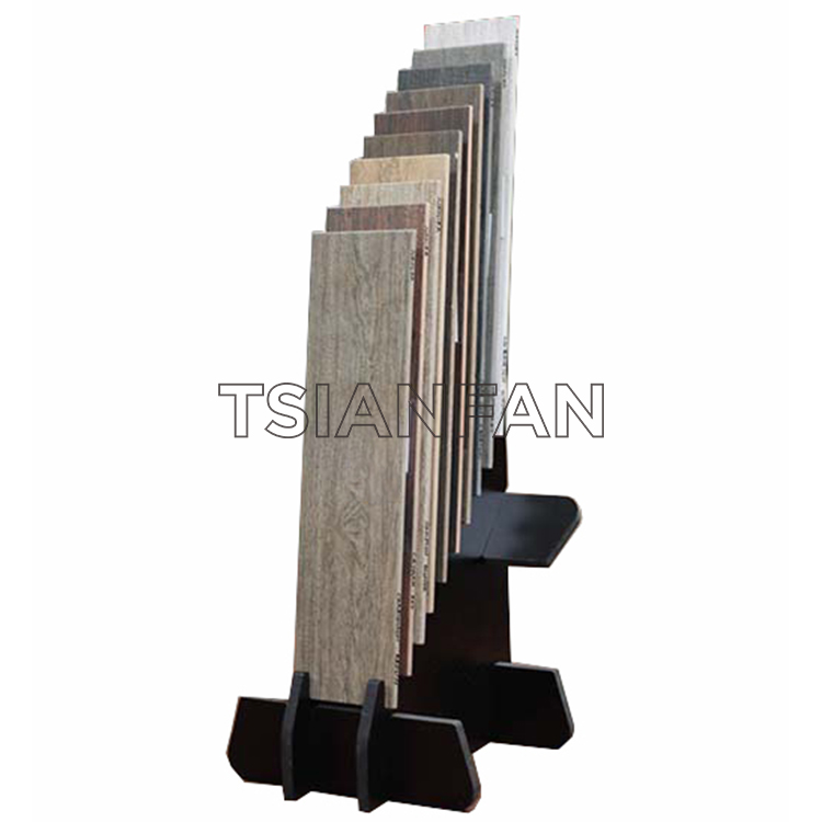 adjustable width ceramic tiles floor porcelain display stand rack capacity 400kg wc2034