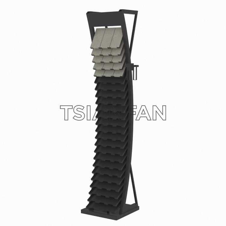 curving wall tiles displays uk-srl148