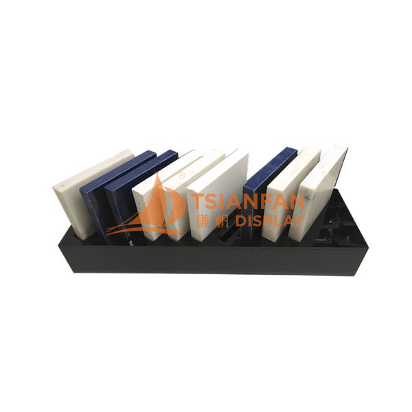 quartz stone marble stone countertop display stand-crt001