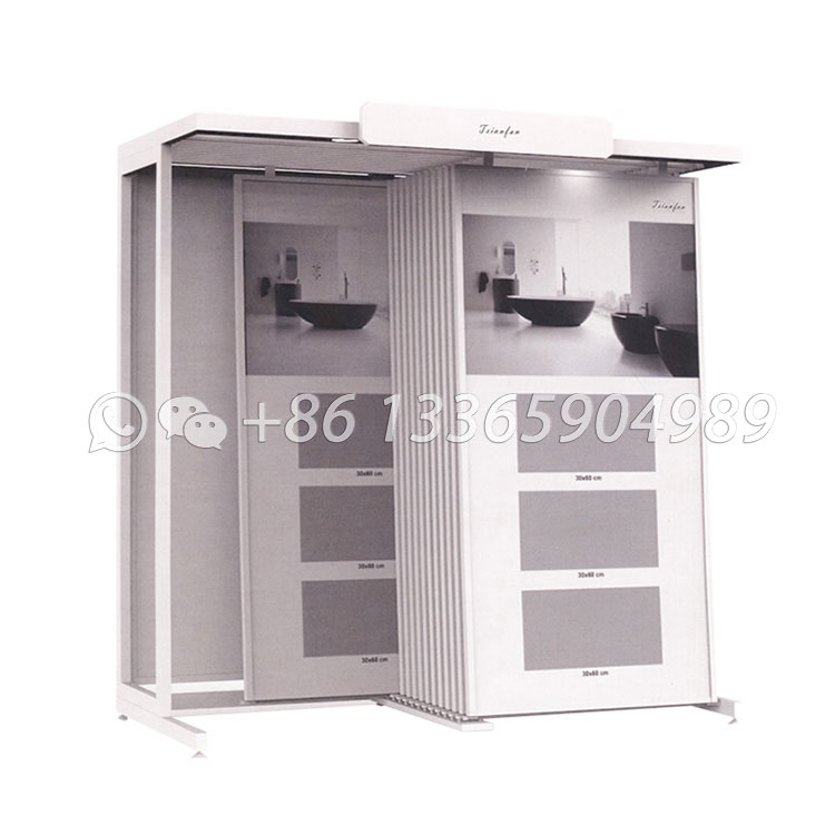 metal ceramic tile display racks stands,hanging type-ct2005