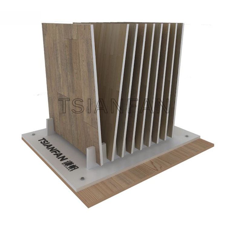vinyl flooring hardwood flooring displays,hand panel slot displays-we038