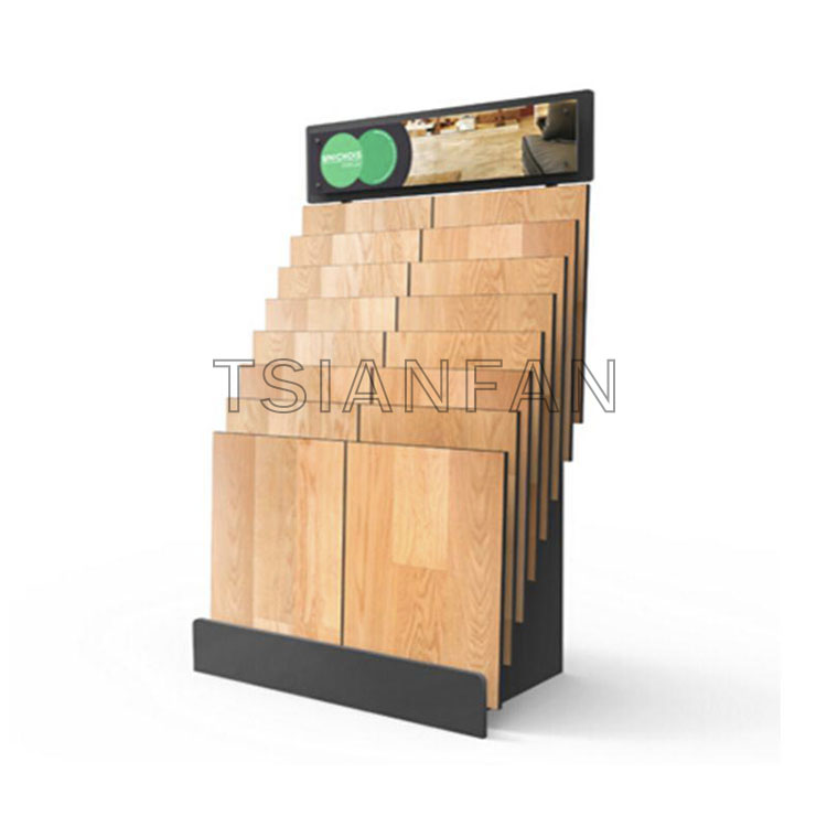 planks hardwood flooring sample display racks for floor dealers and distributors-we808