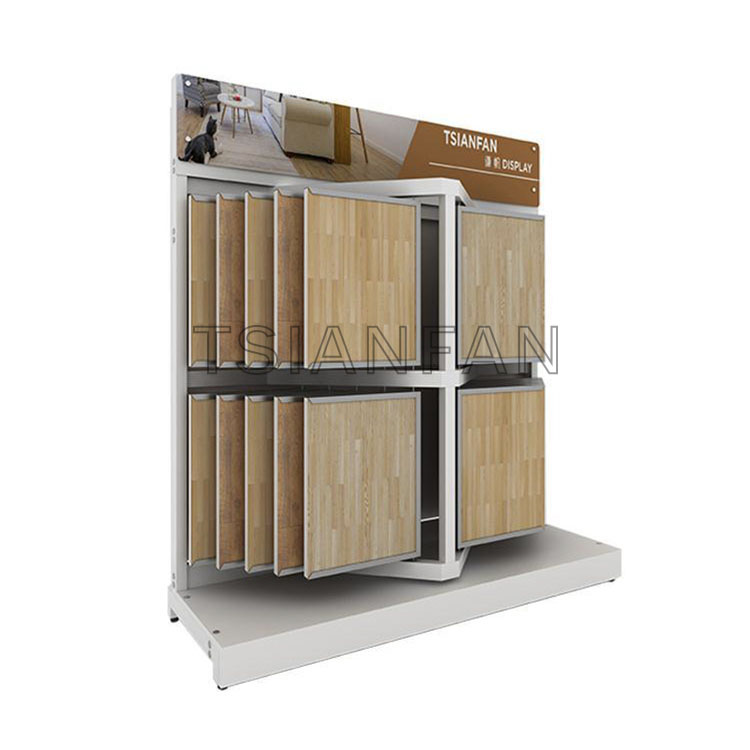 wall panels wood flooring sales display stand Timber Deposit-wf801