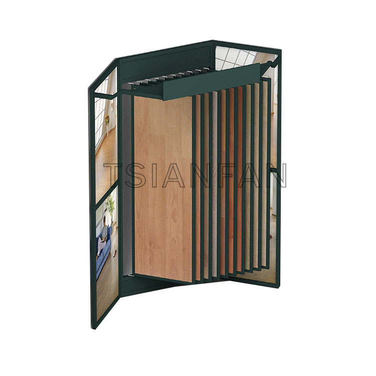 good quality wood flooring display rack-wf912