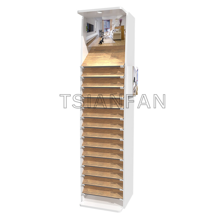 timber wood flooring display centres,single displays-WL1005