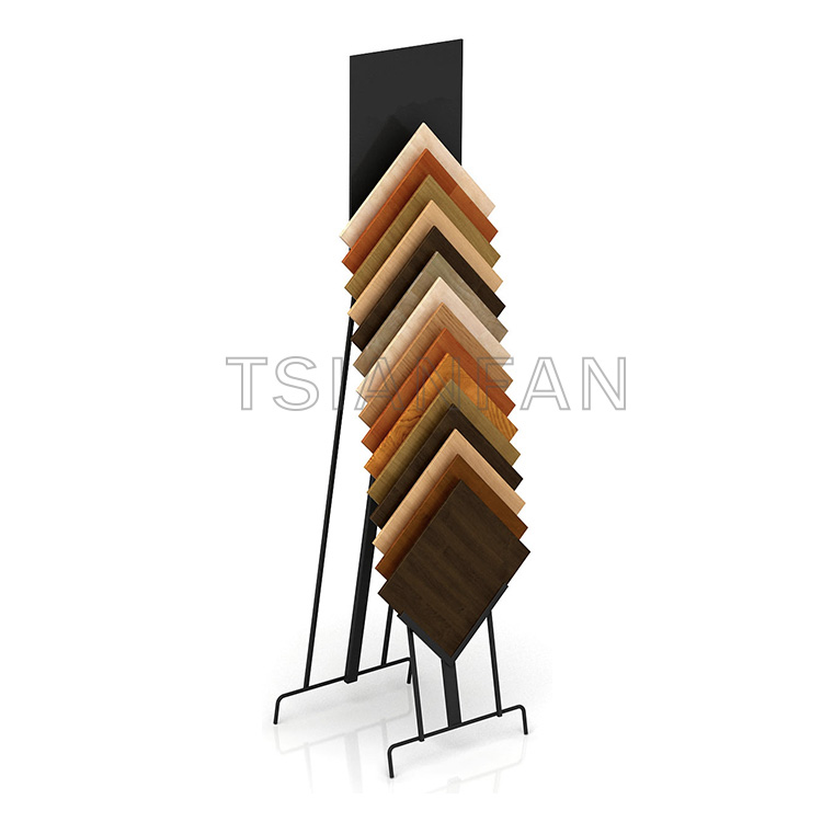 hardwood laminate tile sample display-WL025
