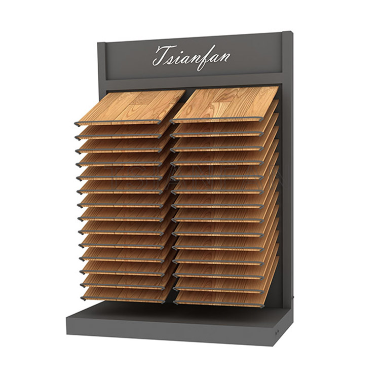 wholesales plank tile sample display stand-WL928