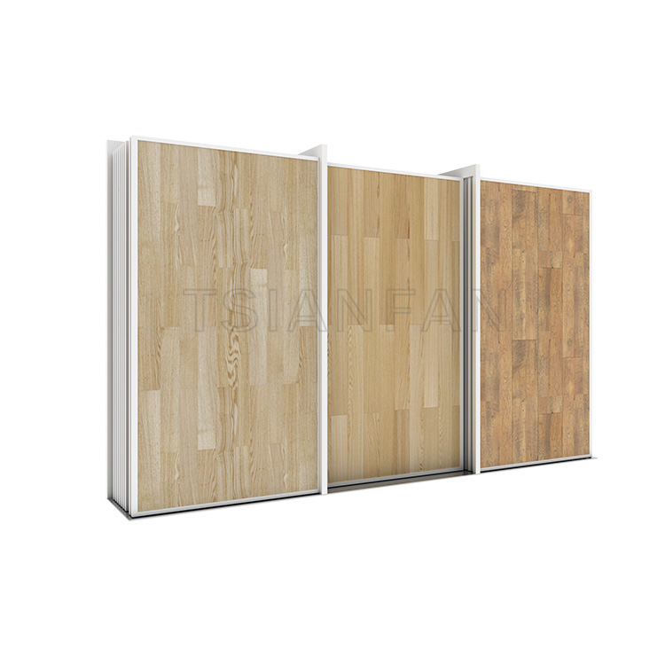 floor display stand laminate wood floor display stand-WT910