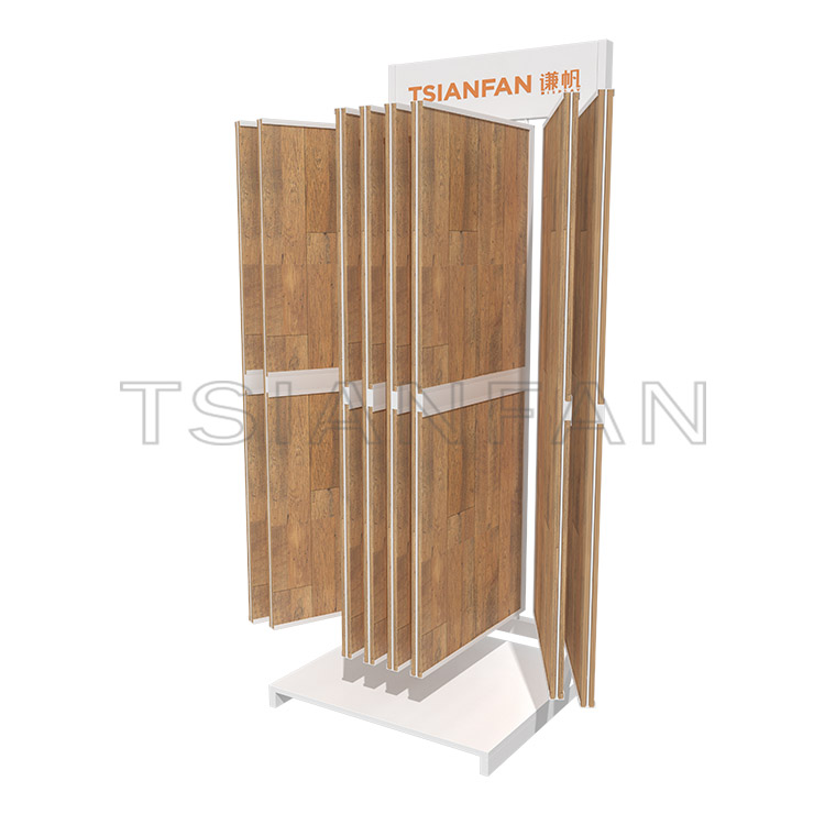 outdoor activities wood floor display stand,book displays-WF808-1