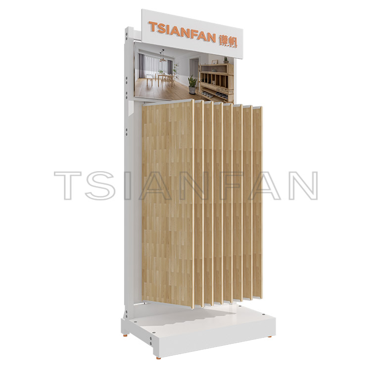 wooden wing tile display rack for marble, granite, ceramic-WF801