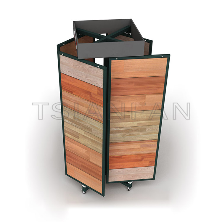 flooring display wooden rack-WF910
