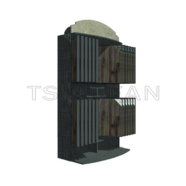 high quality hardwood rack display stand-WF922