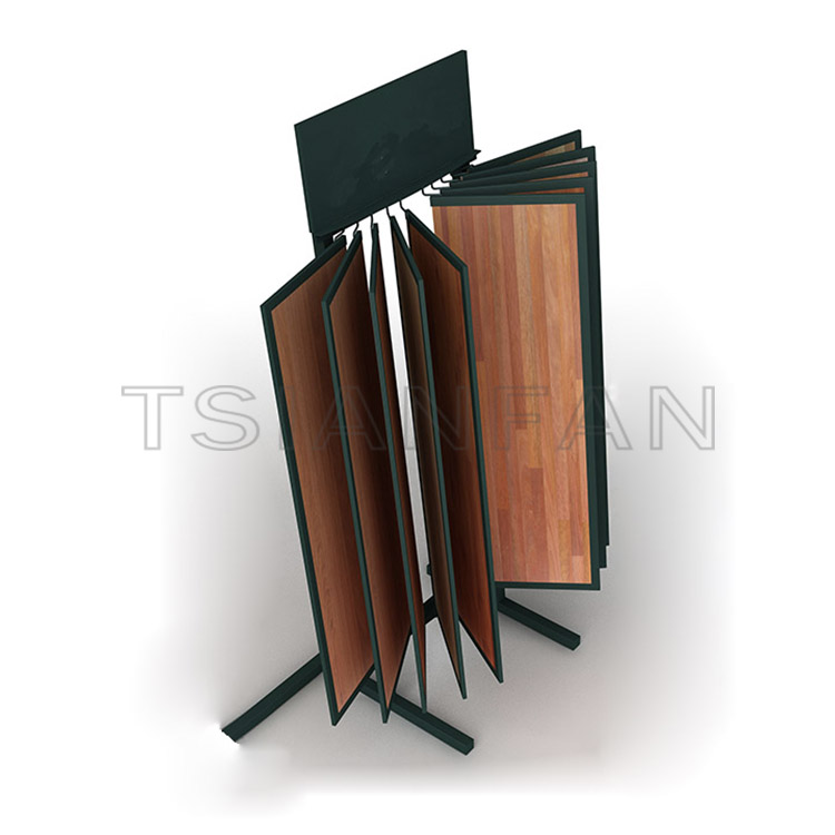 new product hardwood sample display stand-WF930