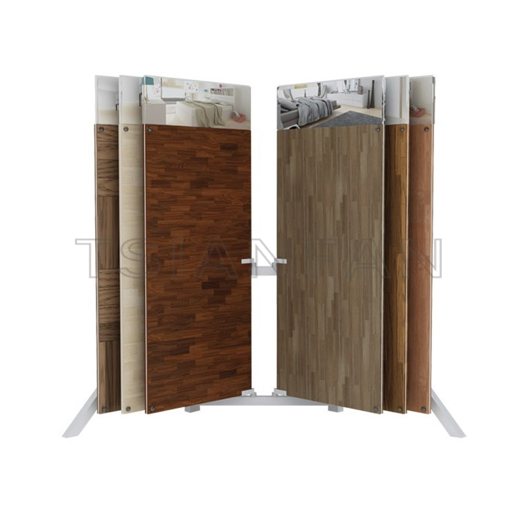 cork flooring display shelf-WF933