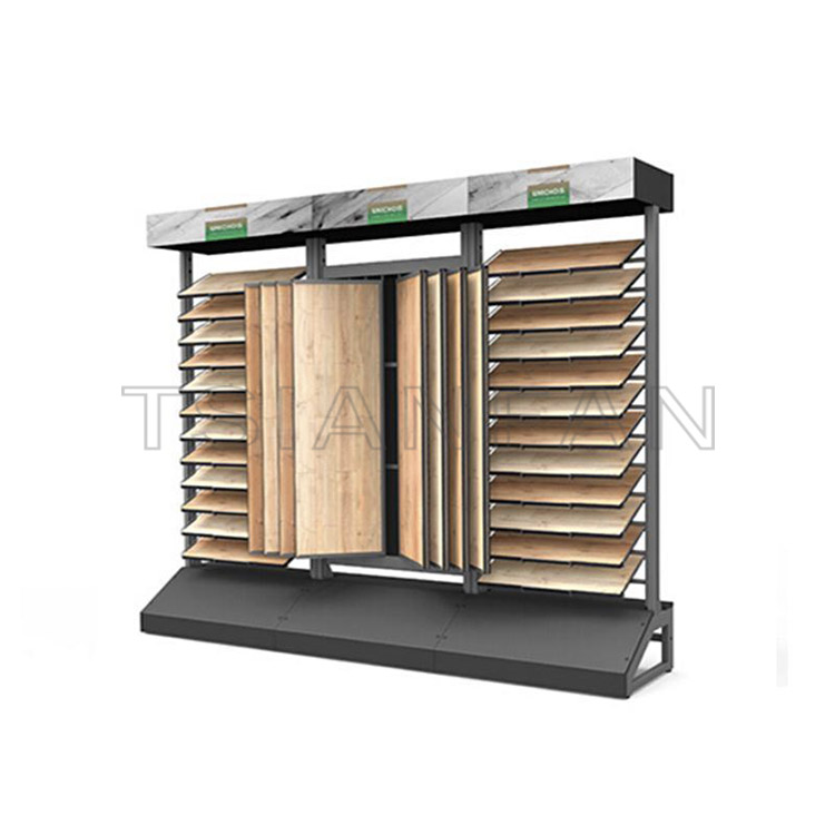 laminate wood flooring standing display rack-WZ977
