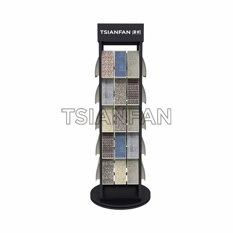 plastic mosaic board display stand,hanging on it-MZ2017