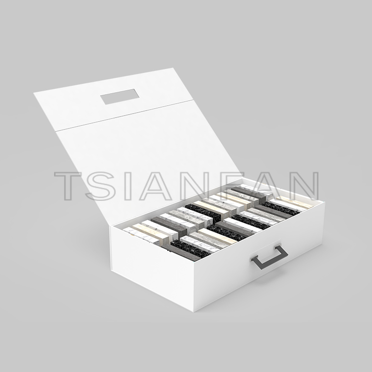 Cardboard marble quartzite Mosaic stone natural stone template packing transport box