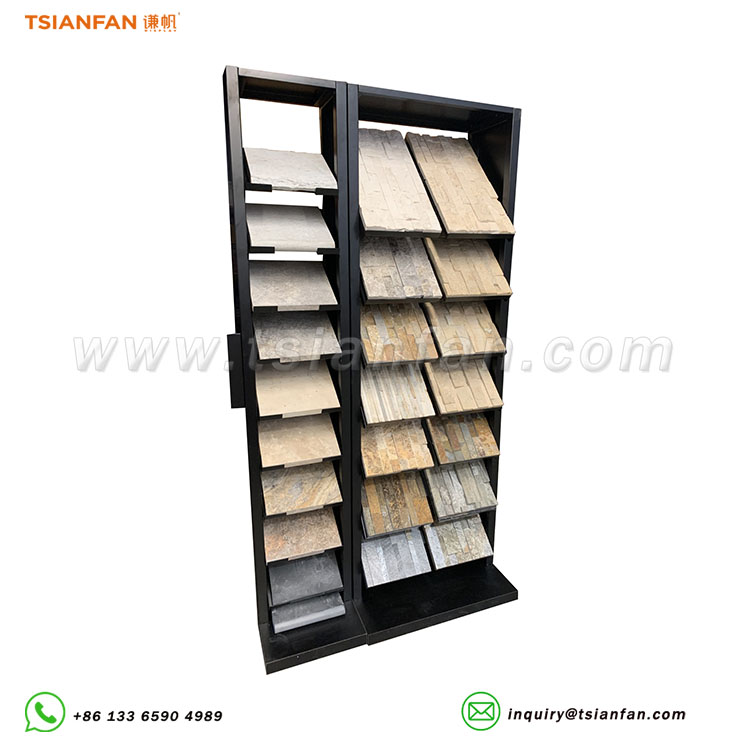 granite exhibition hall shelves