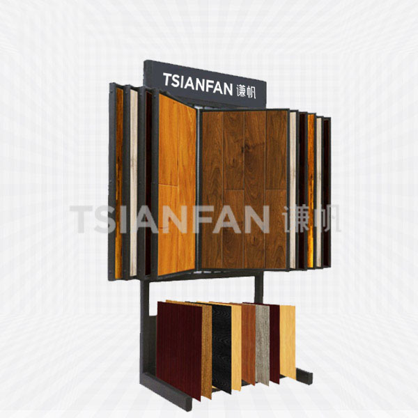 wood floor combination style display rack-wz2001