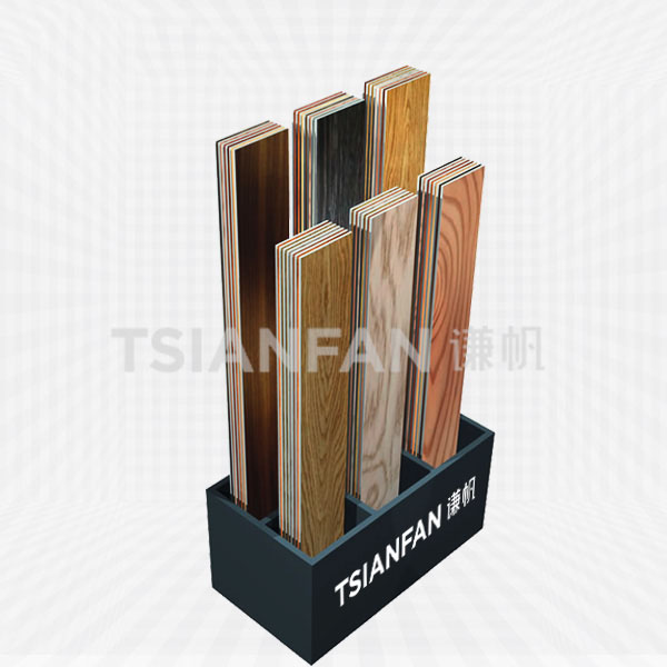 tiered wooden display,floor standing-wc2019