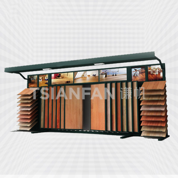 multi-functional wood flooring display rack-wf2034
