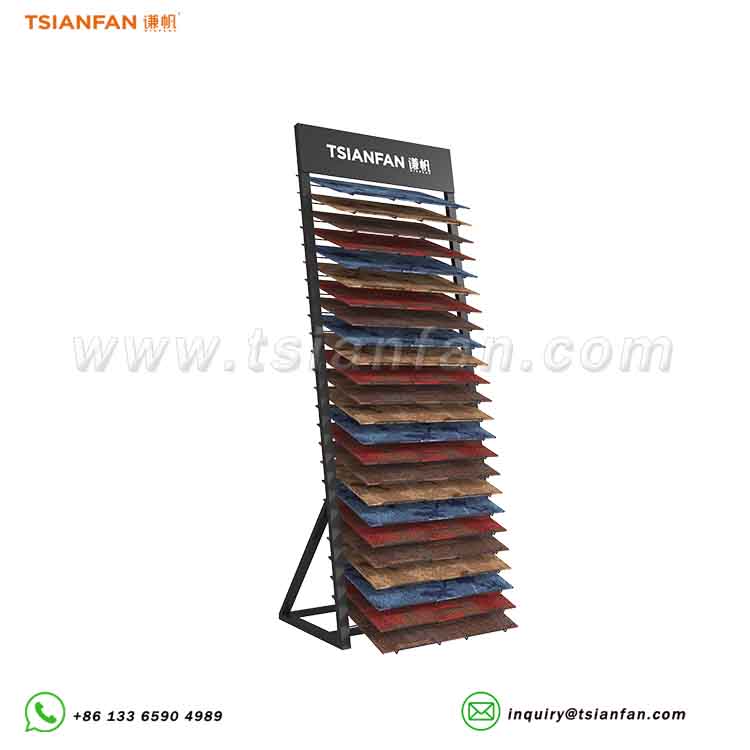 Customized boutique carpet sample rack - DE903
