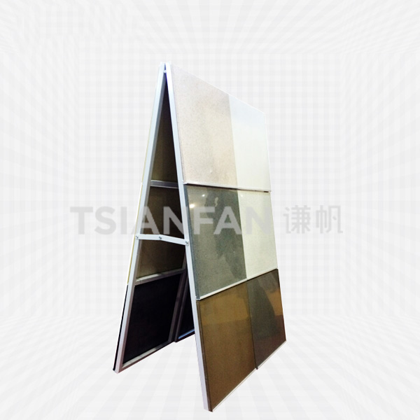 quartz stone samples simple exhibition_ a-shaped-srl2013