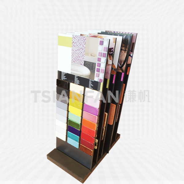 mosaic sample wooden display rack-mt2009