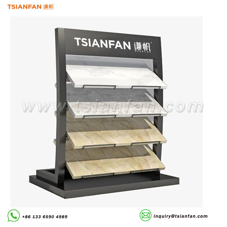 marble and granit stone display stand-sr122