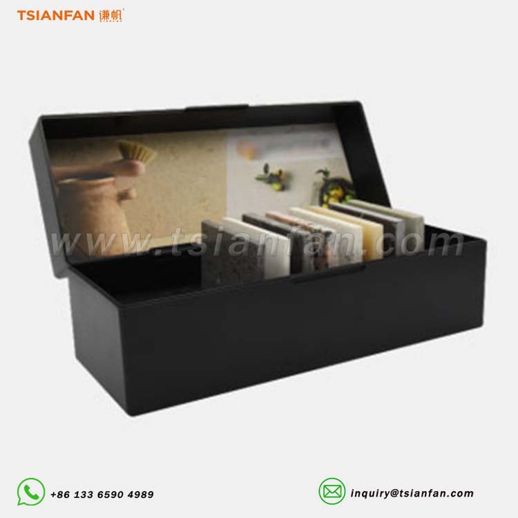 plastic tile sample display box for sale