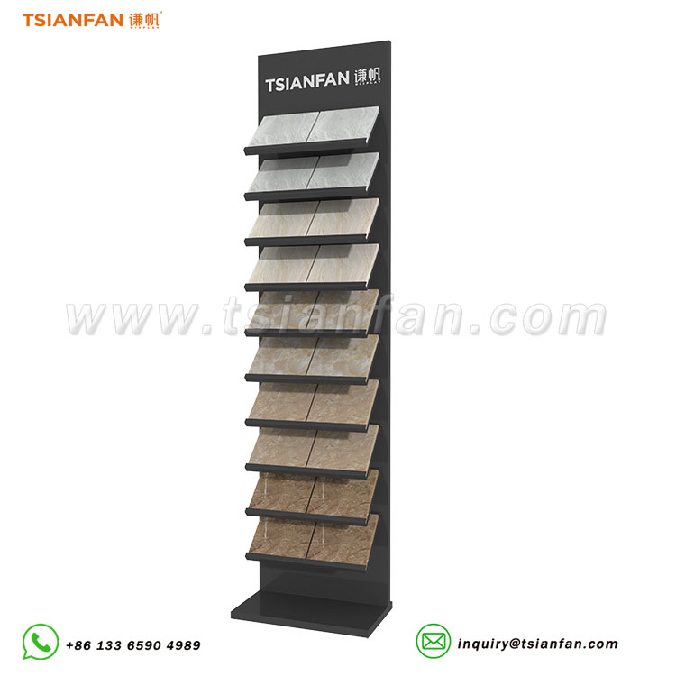 granite and marble quartz tower display-srl086