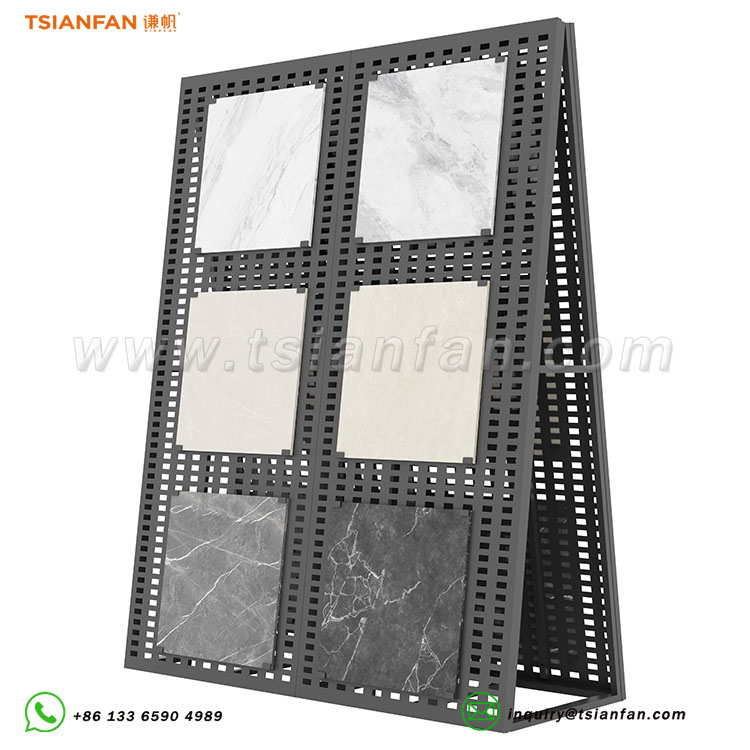 sample stone hole board storage rack stone display stand - Image 3