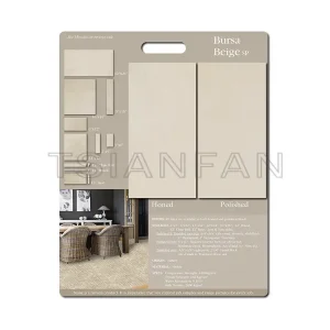 Showroom design MDF board marble tile sample display board PF005-19