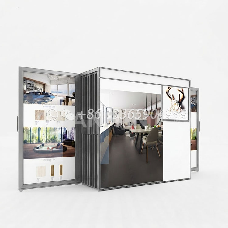 metal tile display stand,pull-out display