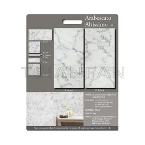 Top Quality Custom Ceramic marble tile for Showroom Display board PF005-2