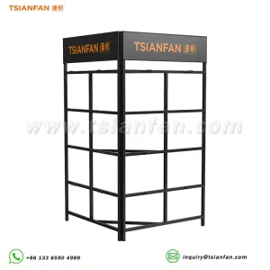 Mass customized natural stone sample plate display rack factory direct sales-SW121