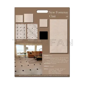 high quality mdf board mosaic natural stone tile sample display board PF005-39