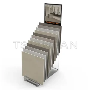 Custom high quality acrylic floor tile display stand