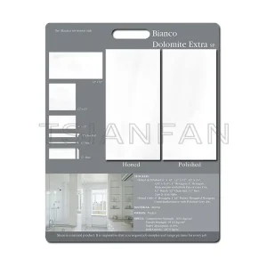 Showroom creamic display mdf board Wall tile marble display board PF005-57