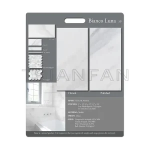 Top quality Mdf board marble tile creamic stone sample display board PF005-67