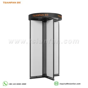 360° rotating mosaic tile display stand display board customization-SW124